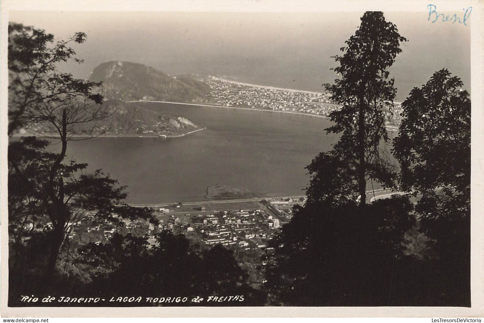 BRÉSIL - Rio De Janeiro - Lagoa Rodrigo De Freitas - Carte Postale - Rio De Janeiro