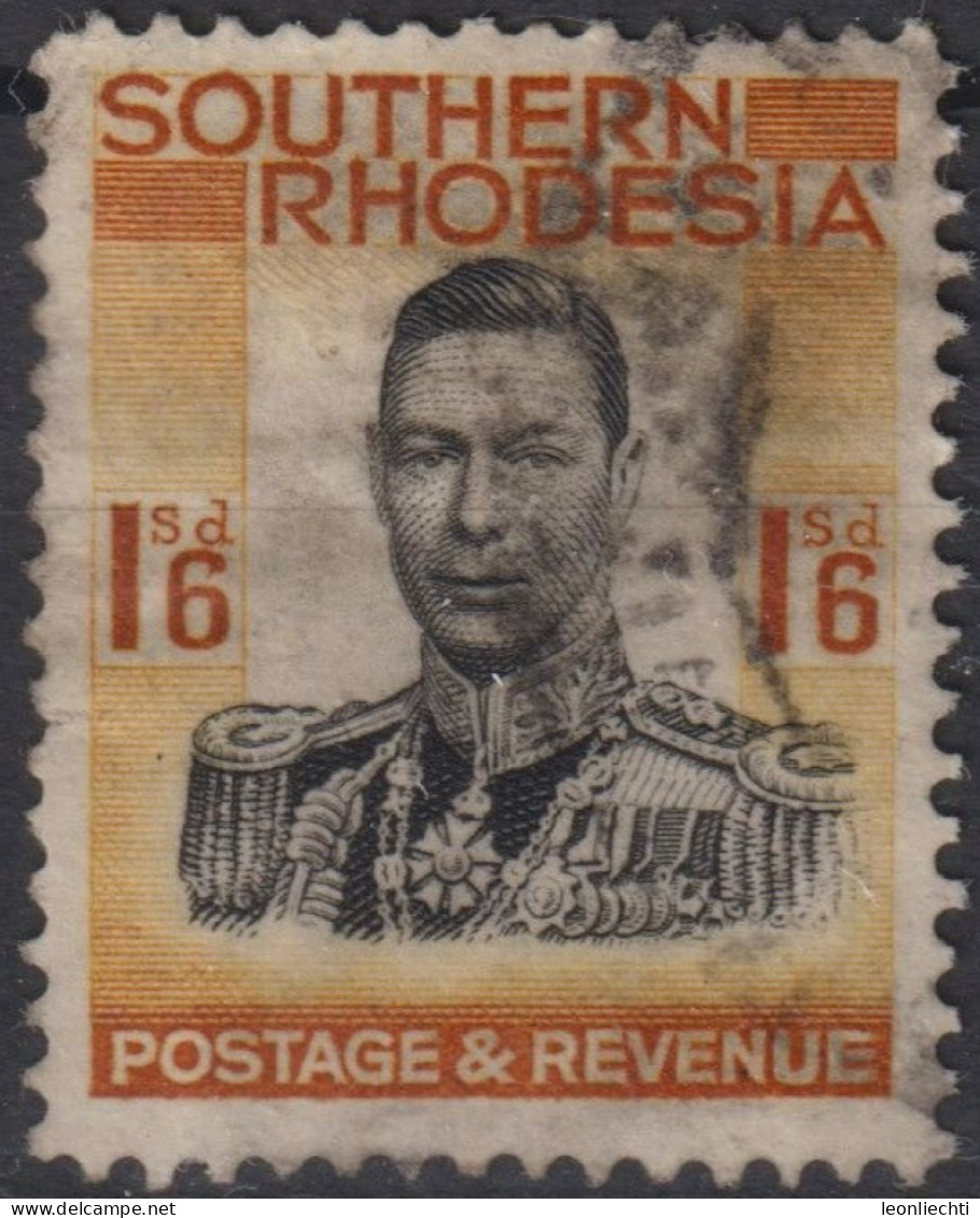 1937 Südrhodesien ° Mi:GB-SR 51, Sn:GB-SR 51, Yt:GB-SR 49, King George VI (1895-1952) - Southern Rhodesia (...-1964)