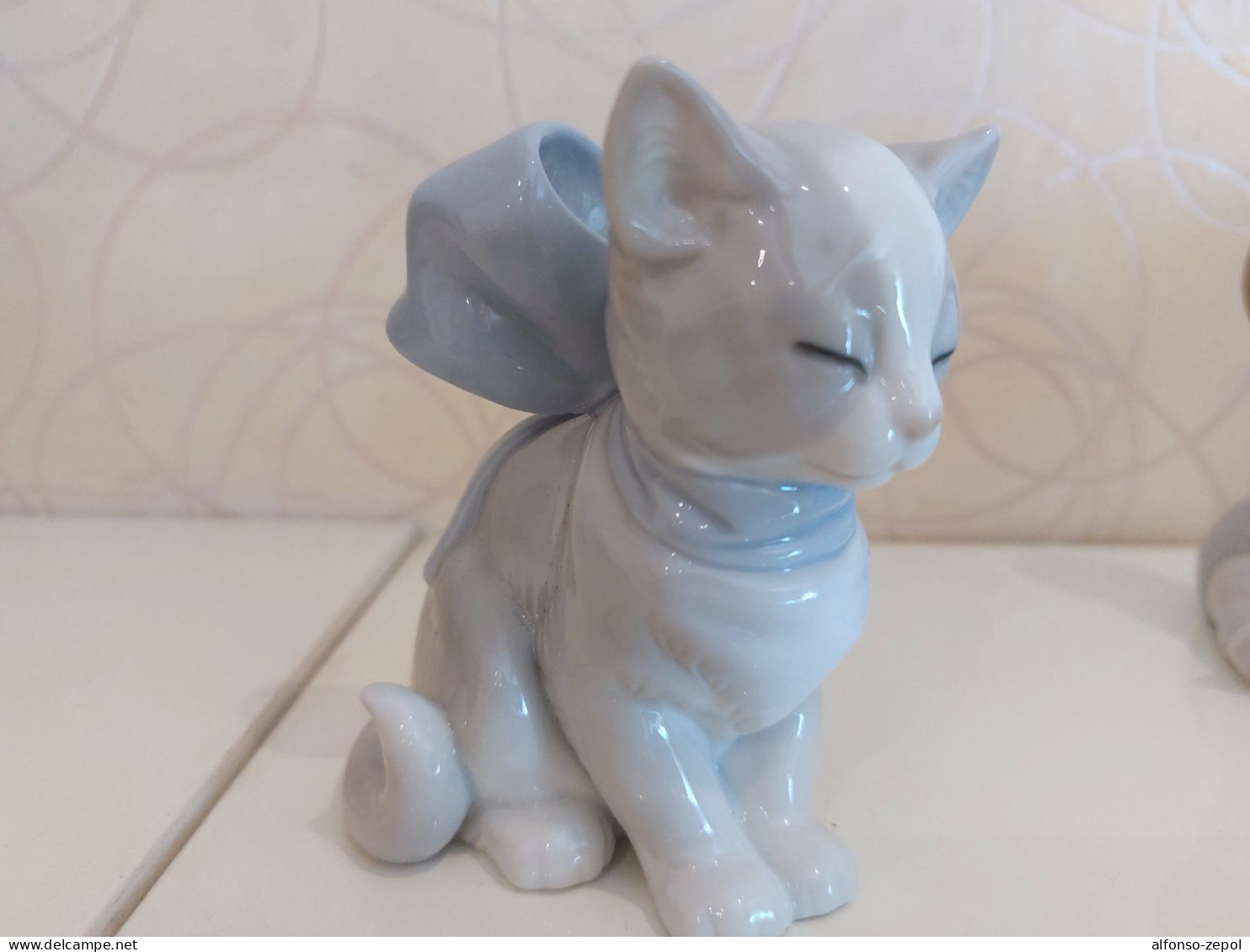 Gatito Con Lazo, De La Marca Nao De Lladró. - Lladro (ESP)