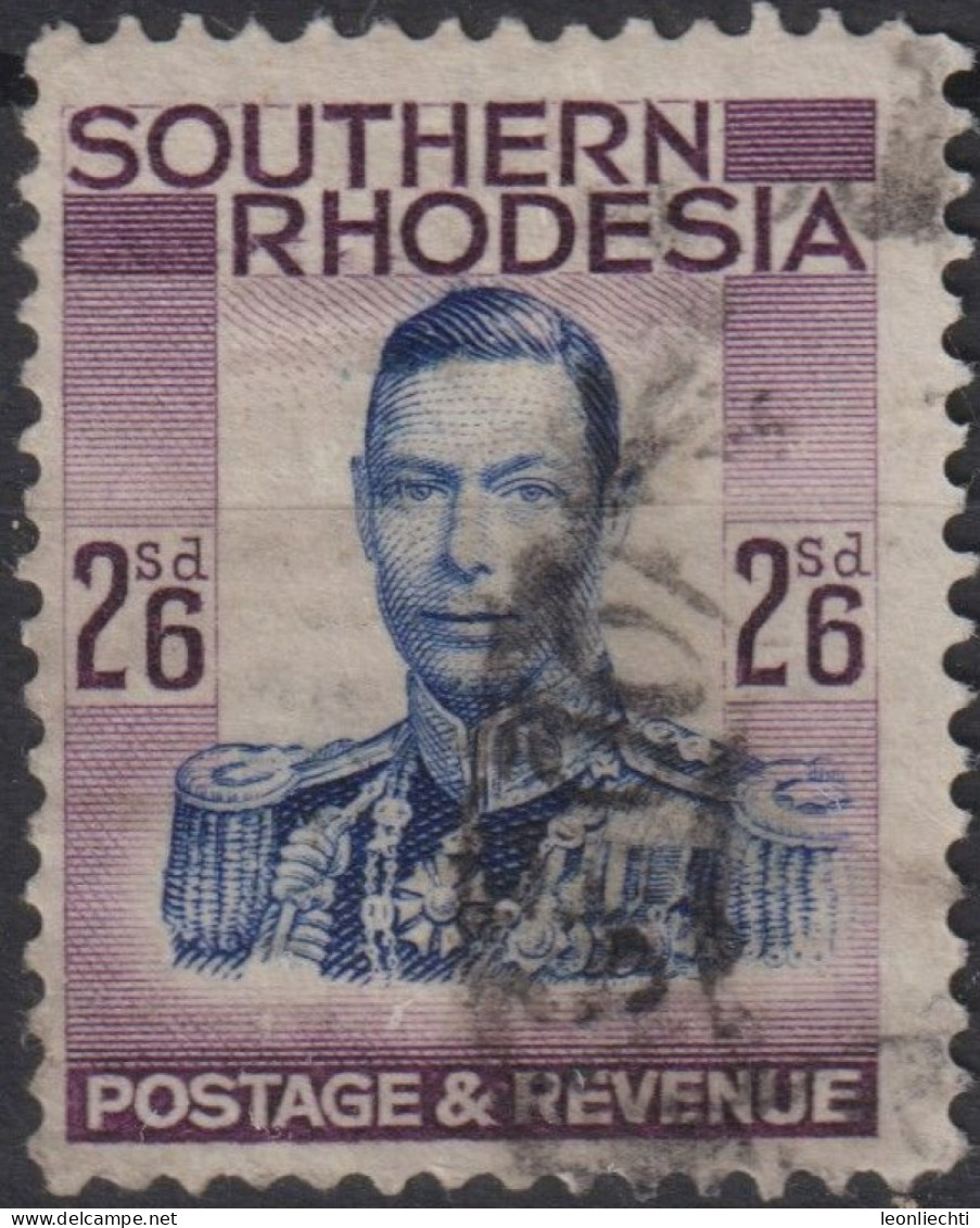 1937 Südrhodesien ° Mi:GB-SR 52, Sn:GB-SR 52, Yt:GB-SR 50, King George VI (1895-1952) - Southern Rhodesia (...-1964)