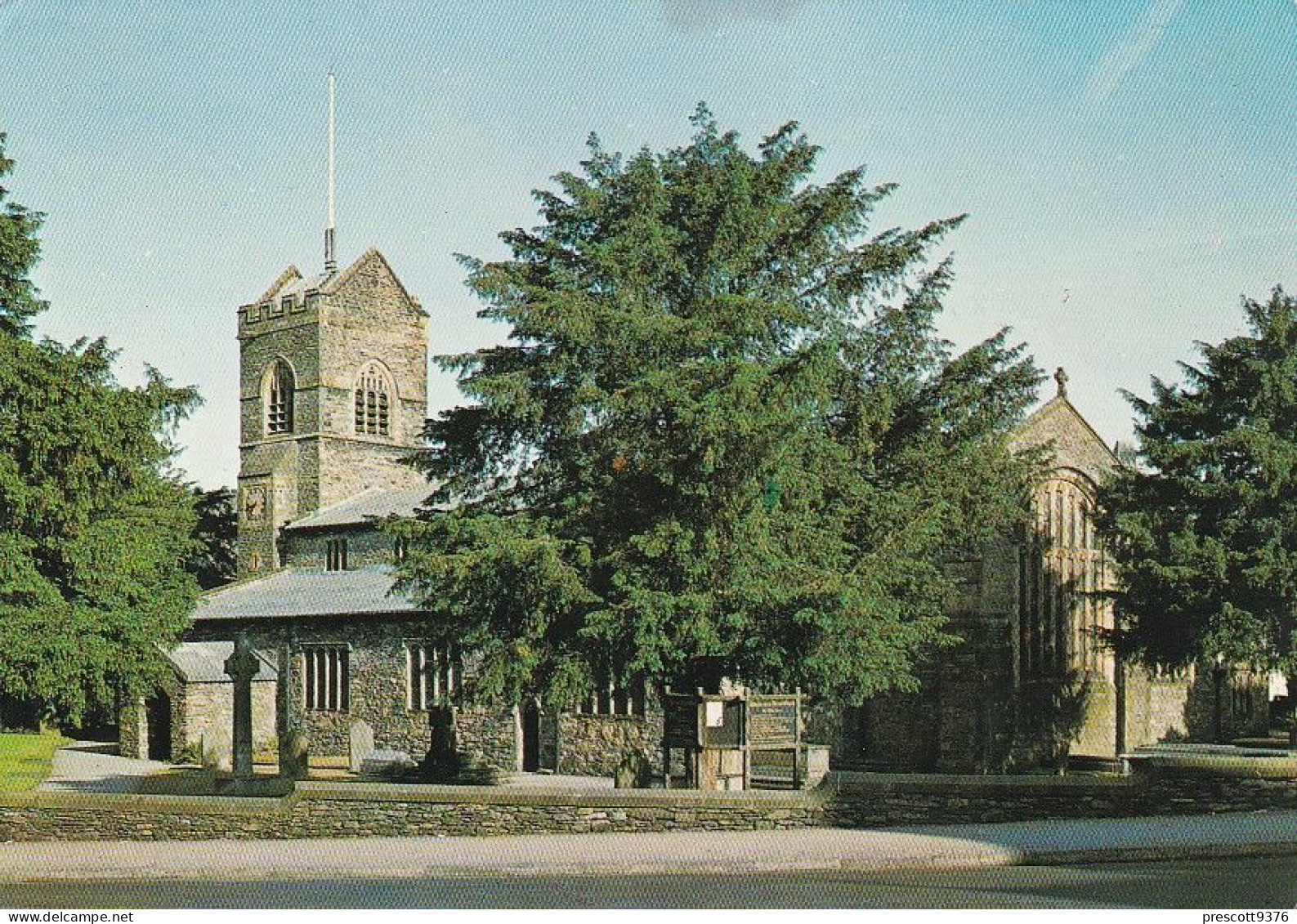 St Martins, Windermere Parish Church, Lake District  - Unused Postcard - Arthur Dixon - UK47 - Windermere