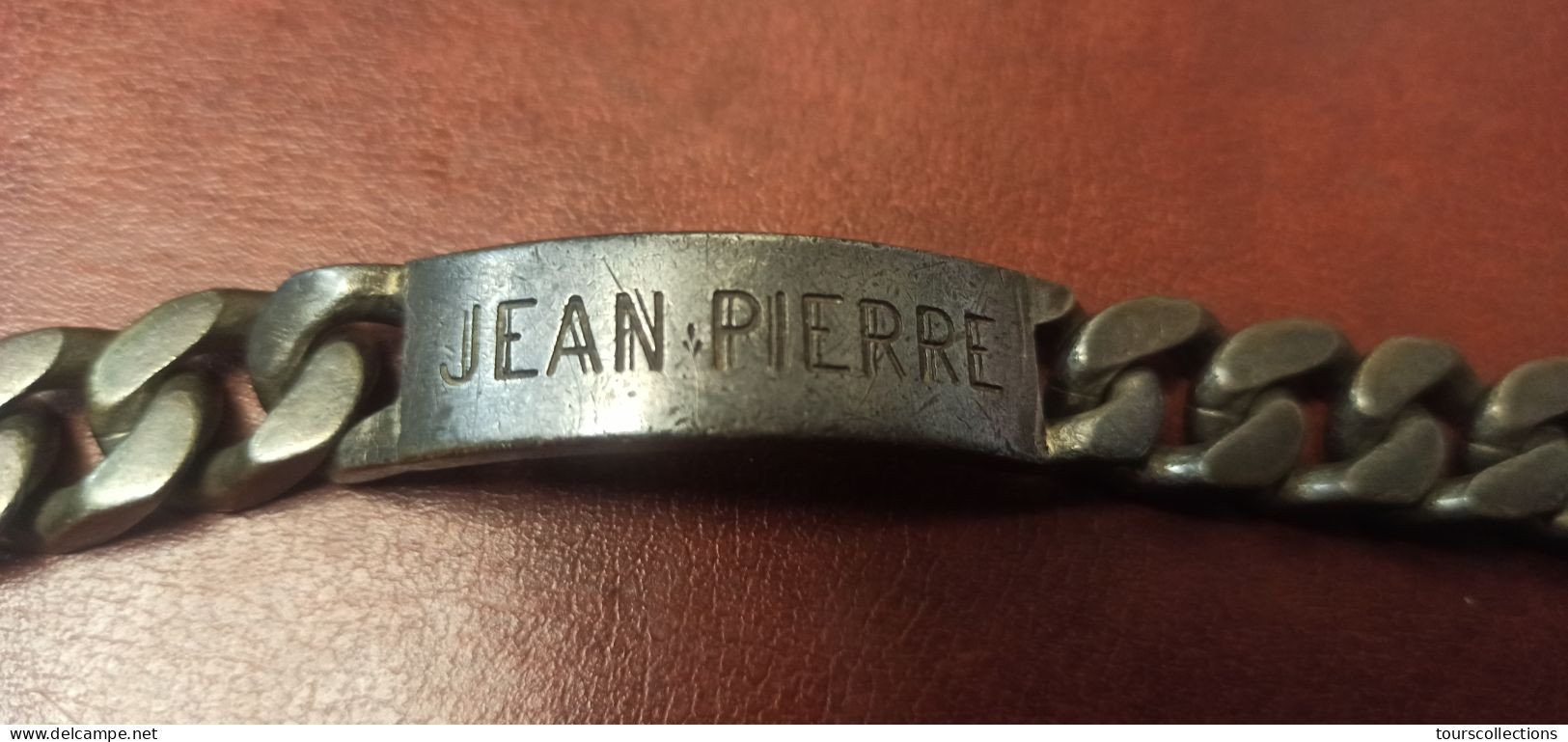 GOURMETTE  JEAN PIERRE BRACELET  22 Cm En ARGENT 80%  Pour 95 Grammes Attache OK Et Poinçon Crabe Pour L'argent - Armbänder