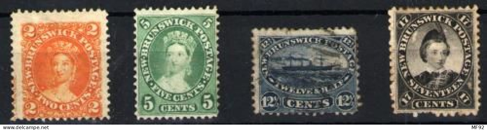 Nueva Brunswick Nº 5/6 , 8 Y 9. Año 1860-63 - Used Stamps