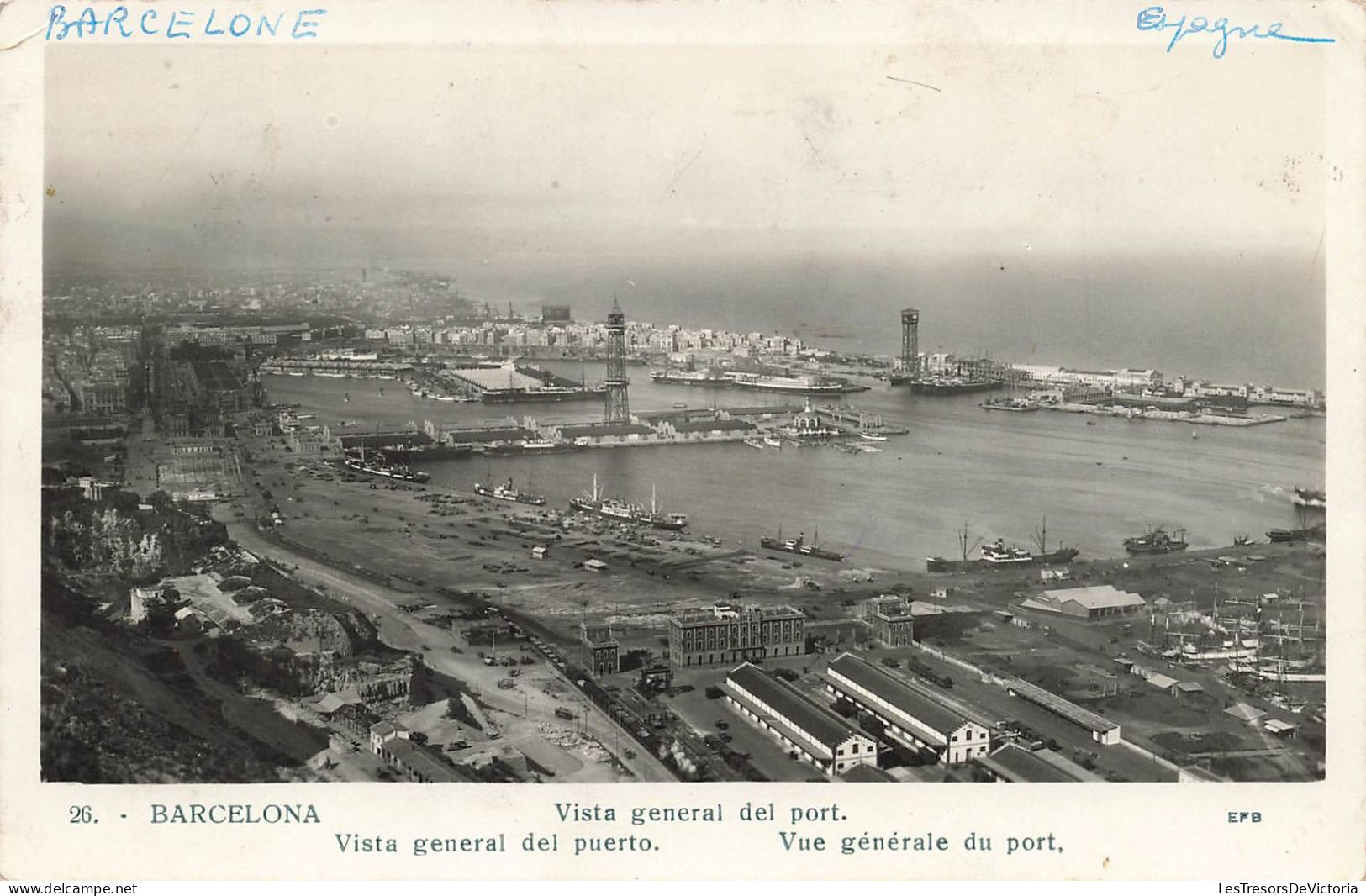 ESPAGNE - Barcelona - Vue Générale Du Port - Carte Postale - Barcelona