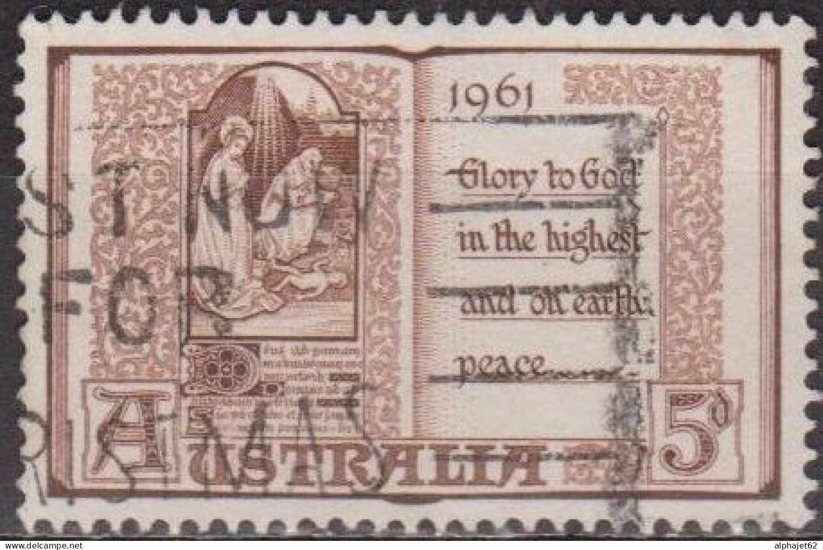 Noel - AUSTRALIE - Livre De Prière - N° 276 - 1961 - Used Stamps