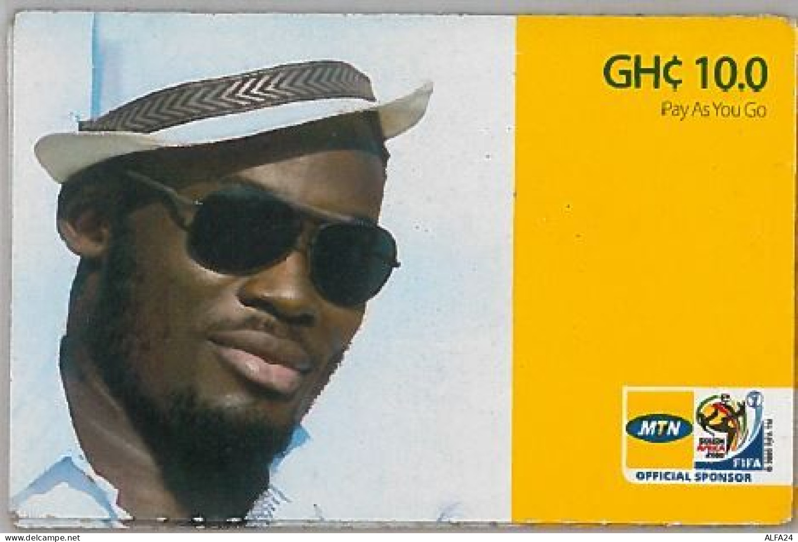 PREPAID PHONE CARD GHANA (U.60.2 - Ghana