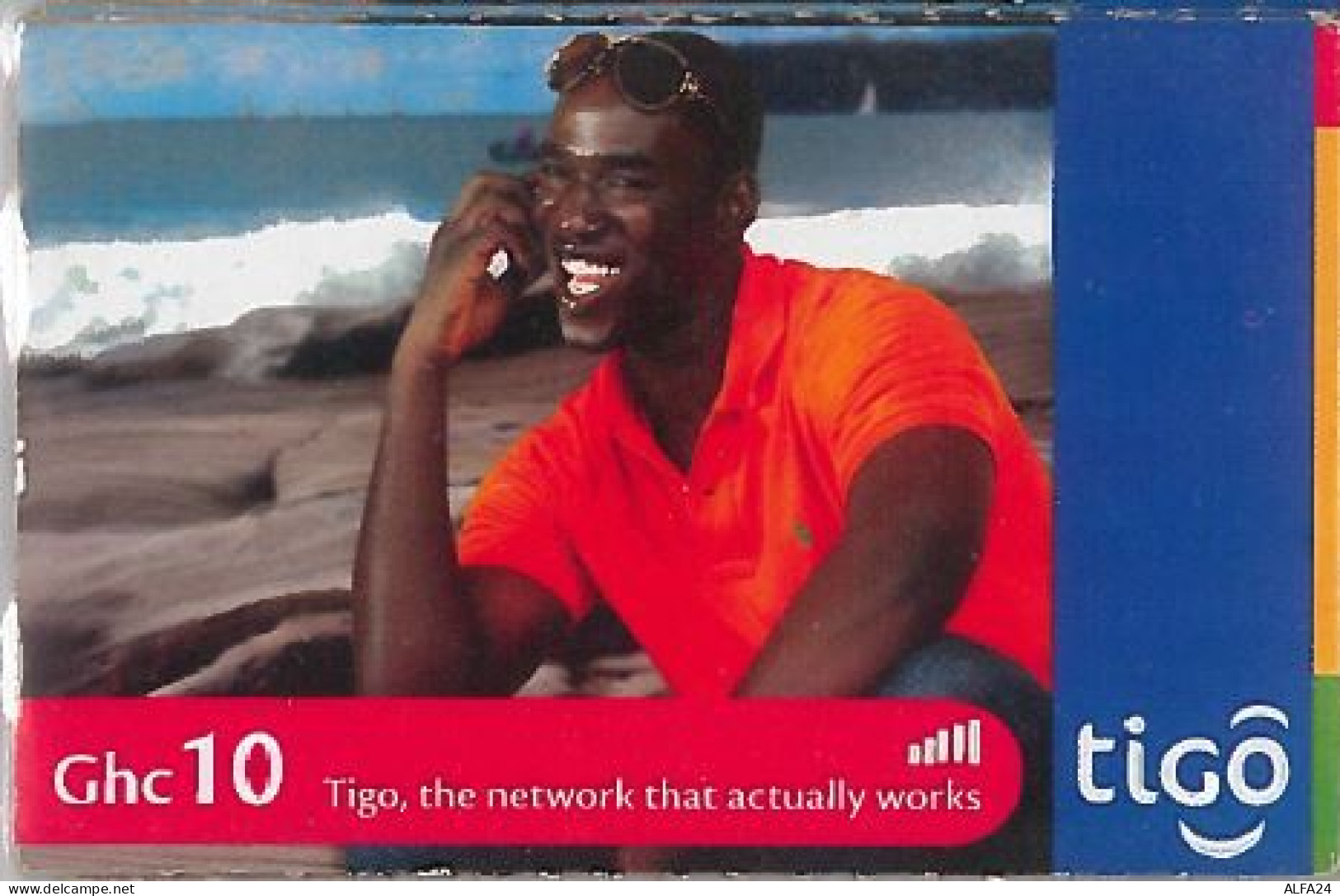 PREPAID PHONE CARD GHANA (U.60.1 - Ghana