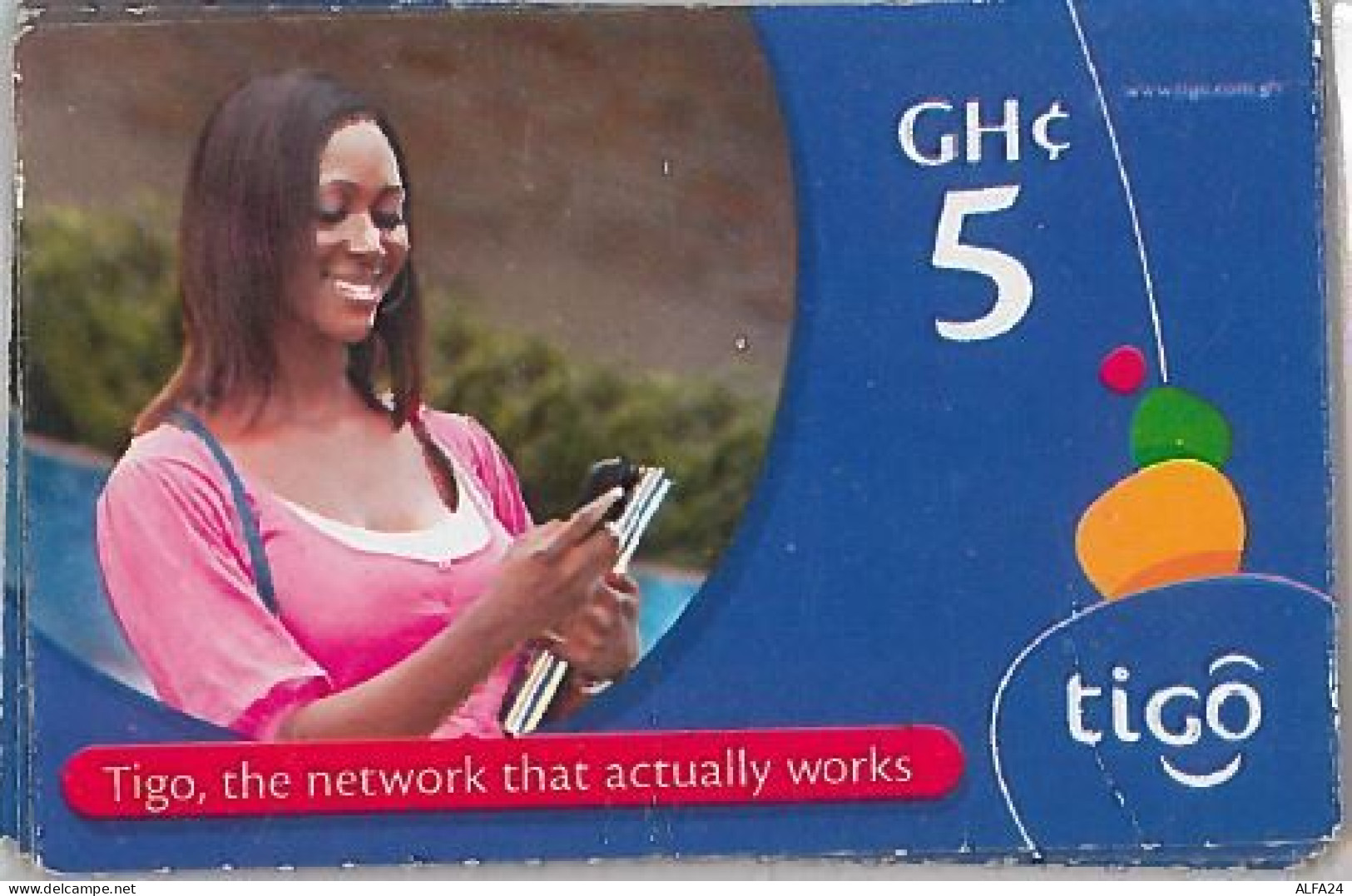 PREPAID PHONE CARD GHANA (U.41.1 - Ghana