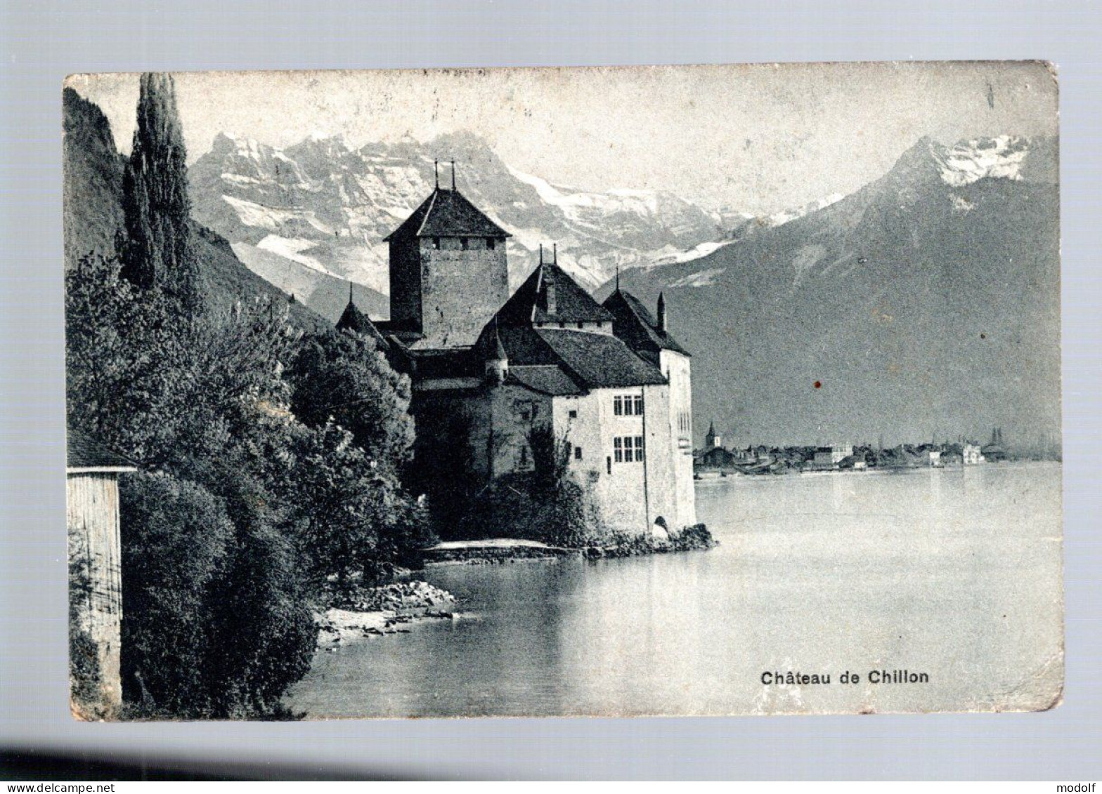 CPA - Suisse - Veytaux - Château De Chillon - 1911 - Veytaux