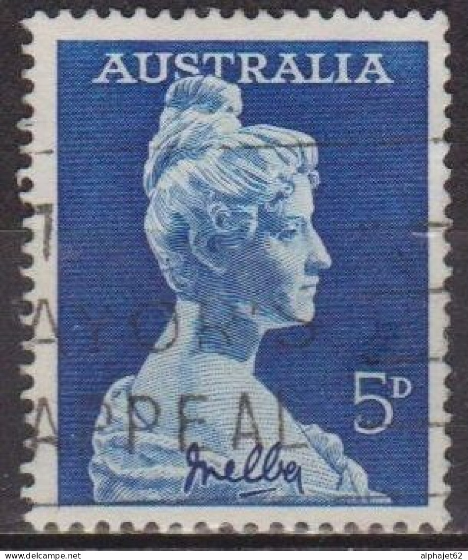 Musique, Opéra - AUSTRALIE - Nelly Melba, Chanteuse - N° 275 - 1961 - Usados