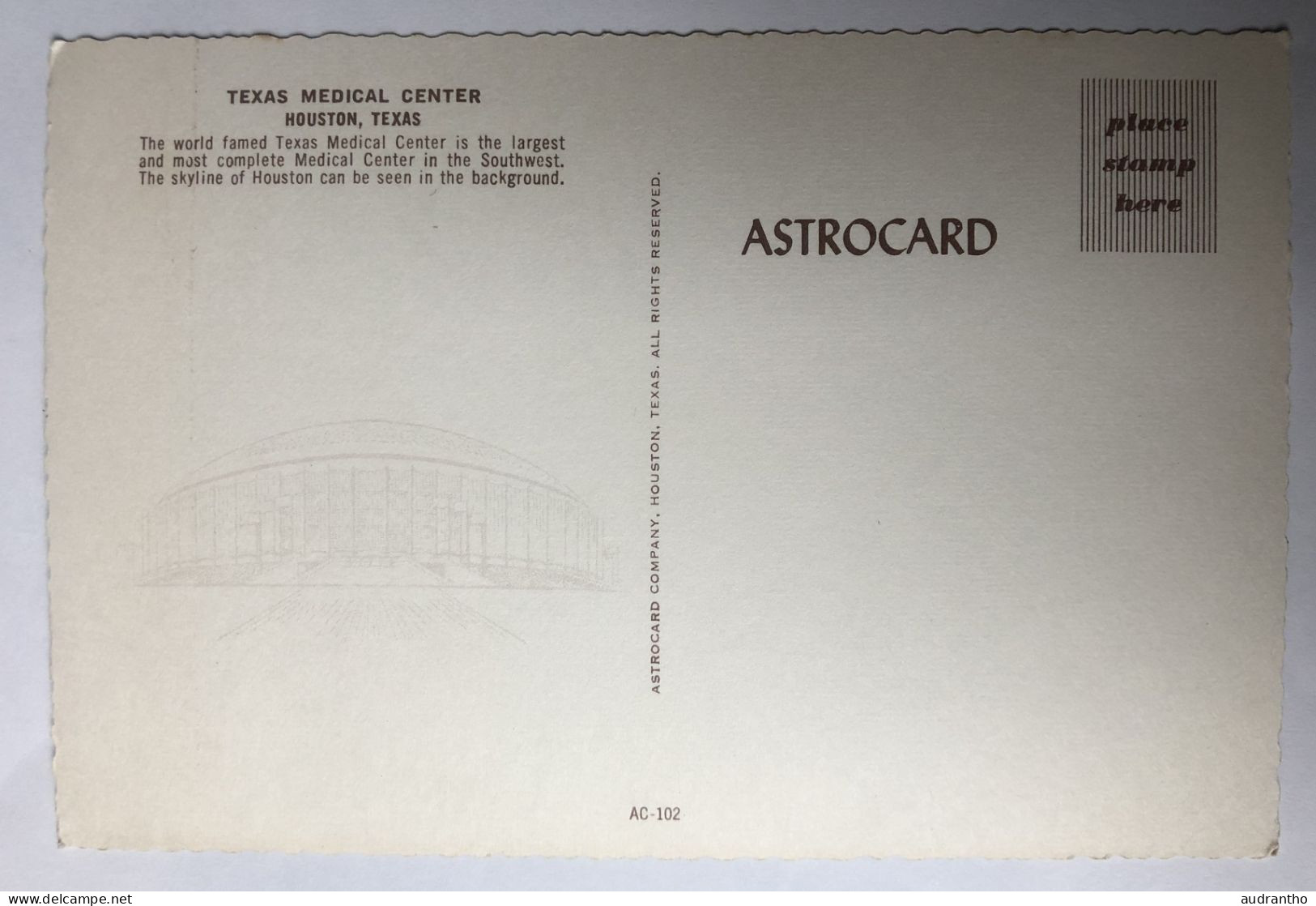 CPSM Houston - Medical Center - Texas USA - Astrocard - Houston