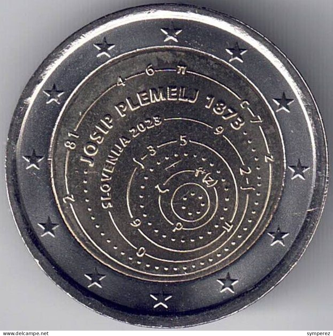 MONEDA 2 EUROS ESLOVENIA 2023-JOSIP- - Eslovenia