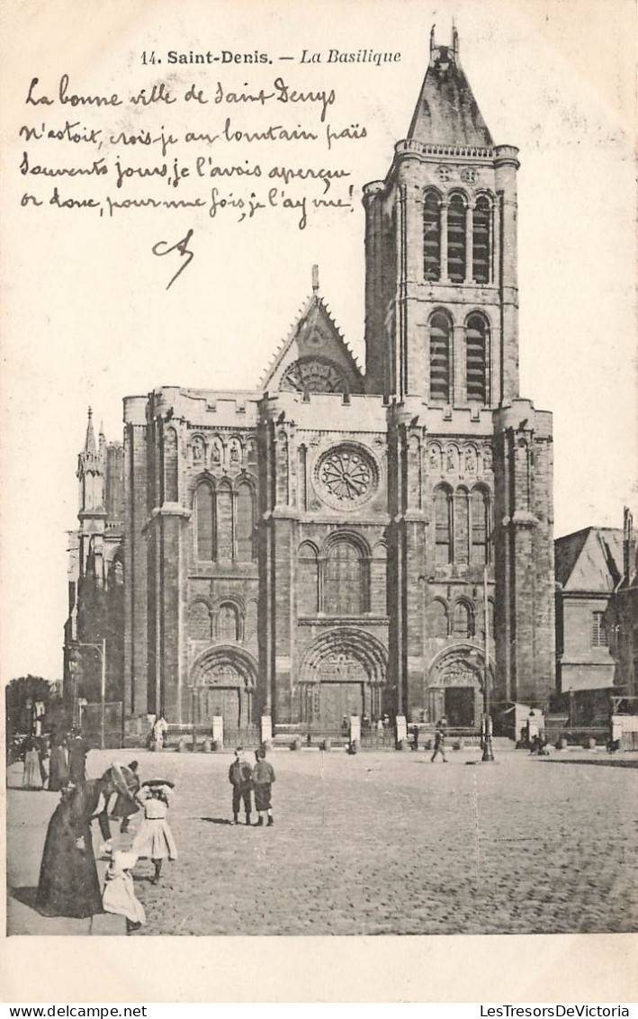 FRANCE - Saint Denis - La Basilique - Carte Postale Ancienne - Saint Denis