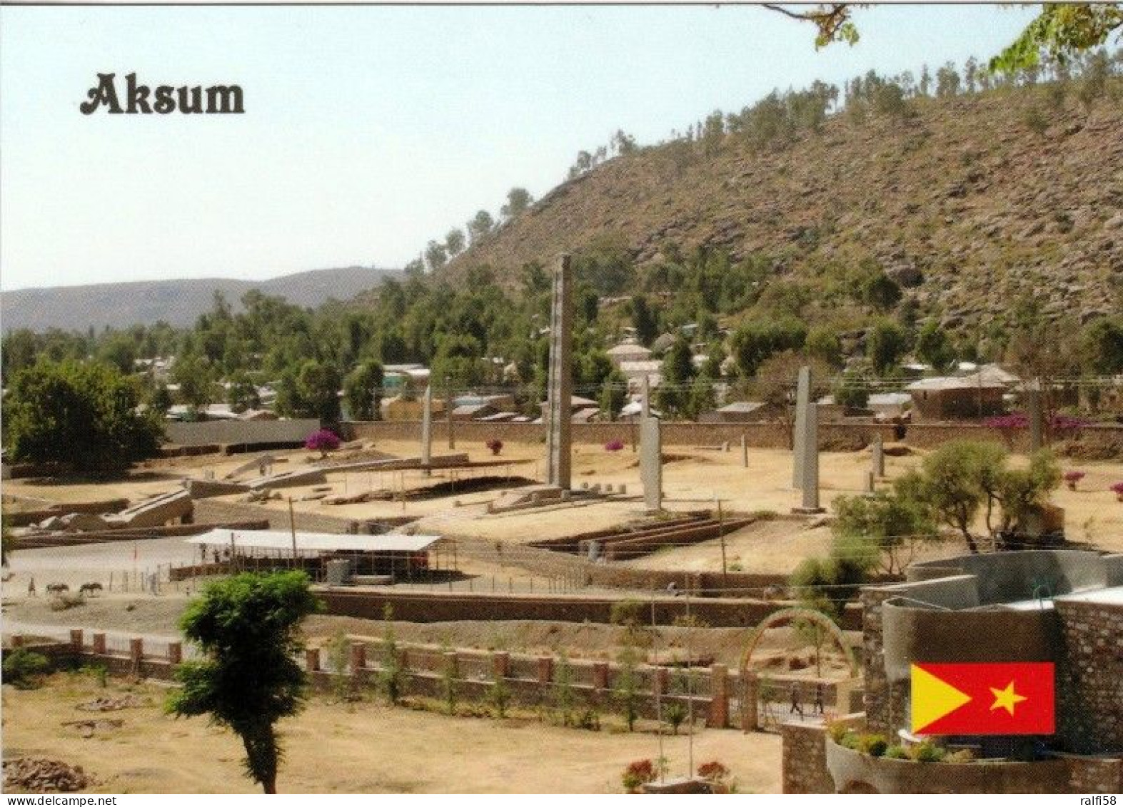 1 AK Ethiopia Äthiopien * Stelen In Aksum (Axum) - Seit 1980 UNESCO Weltkulturerbe - A World Heritage Site * - Etiopia