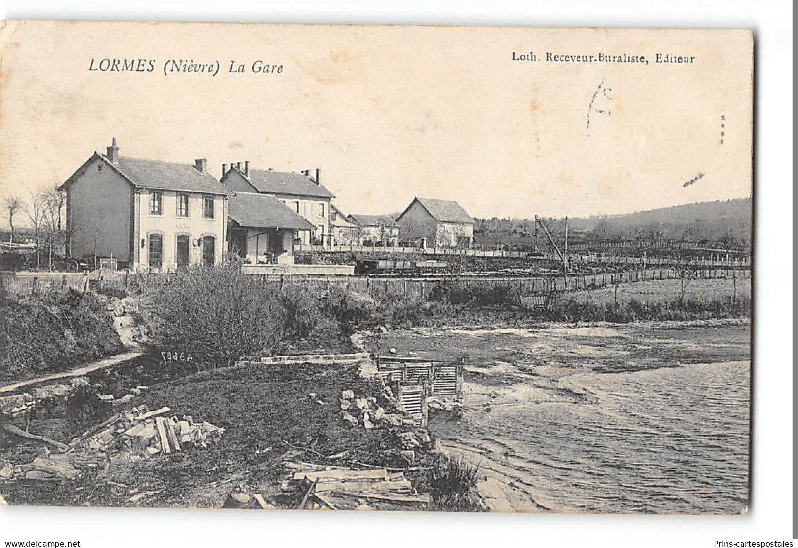 CPA 58 Lormes La Gare  - Lormes