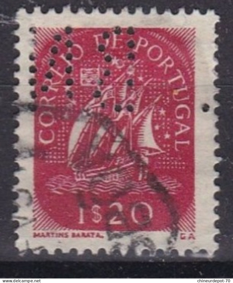 BATEAUX PORTUGAL PERFORE PERFORATION - Autres & Non Classés