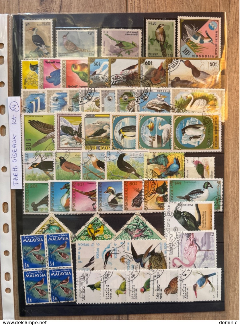 Thème Oiseaux Lot 14 - Collections, Lots & Series