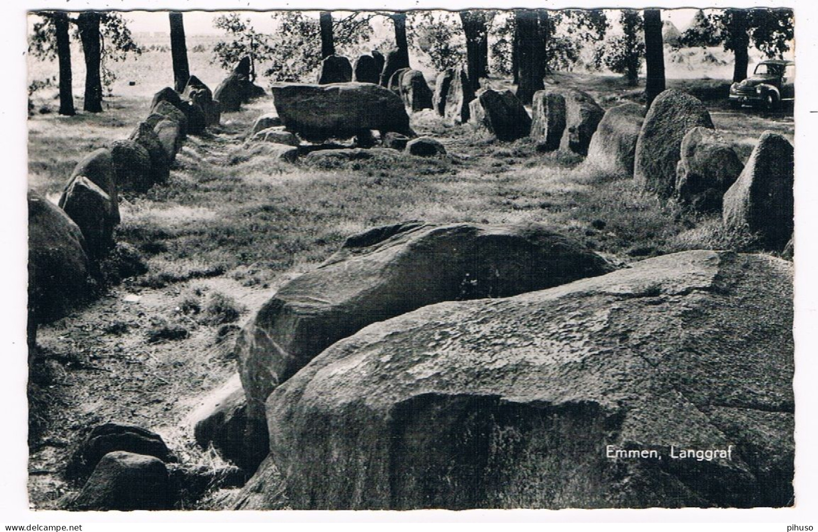 96 / EMMEN : Langgraf  ( Dolmen) - Dolmen & Menhirs