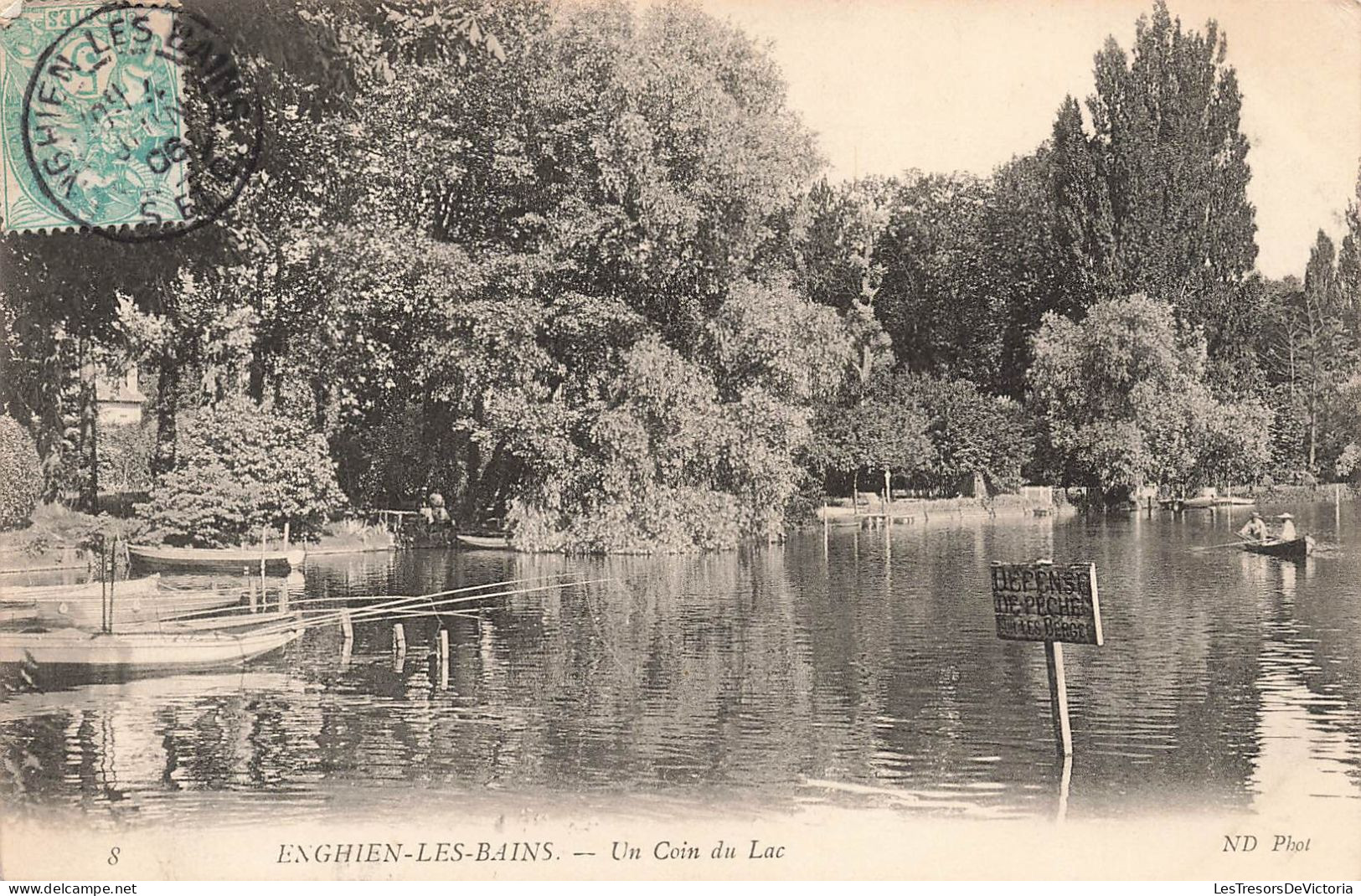 FRANCE - Enghien Les Bains - Un Coin Du Lac - Carte Postale Ancienne - Sonstige & Ohne Zuordnung