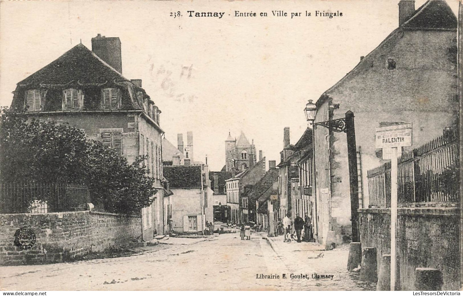 FRANCE - Tannay - Entrée En Village Par La Fringale - Carte Postale Ancienne - Tannay