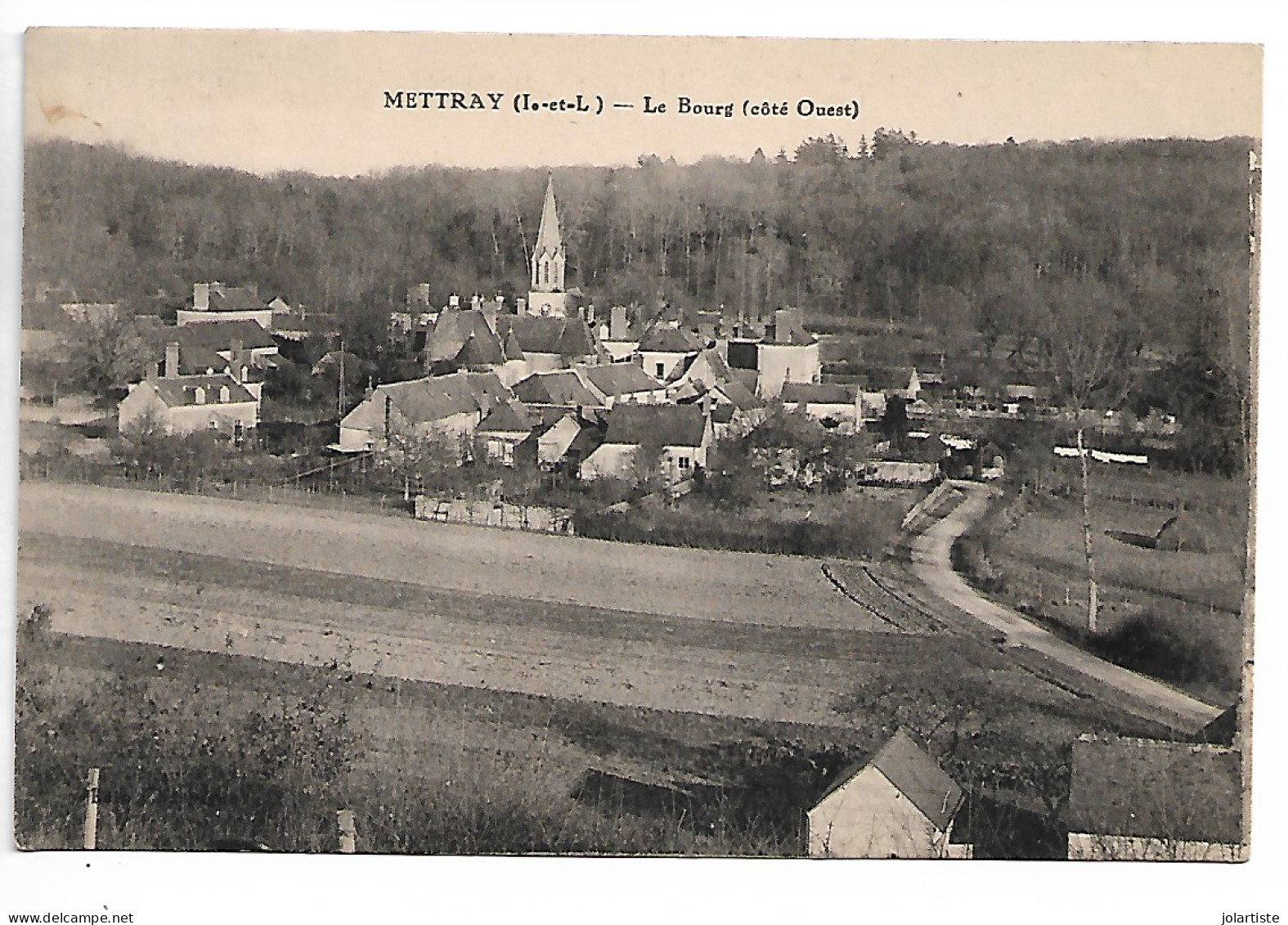 D 37  Mettray Le Bourg ( Cote Ouest) N0165 - Mettray