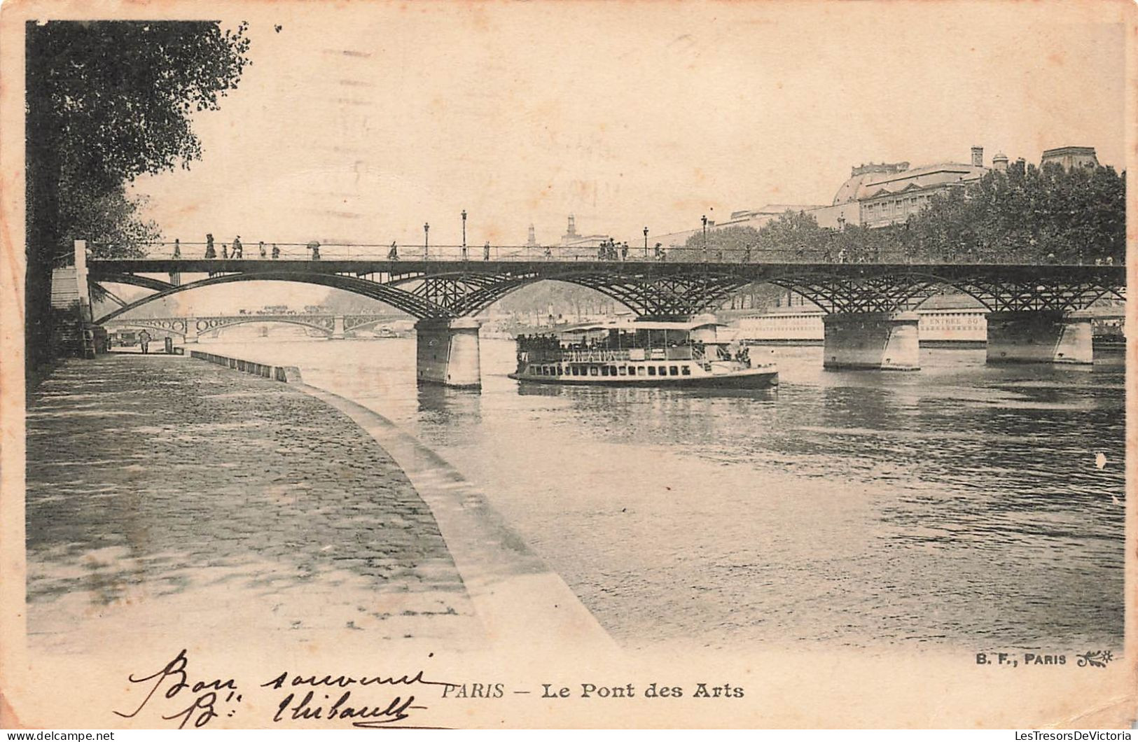 FRANCE - Paris - Le Pont Des Arts - Carte Postale Ancienne - Sonstige & Ohne Zuordnung
