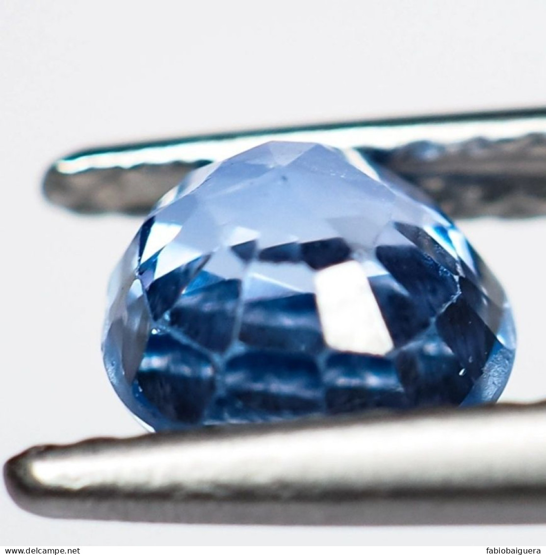 Zaffiro Blu Naturale Raro - 1,30 Ct - Con Certificato ALGT - Sapphire