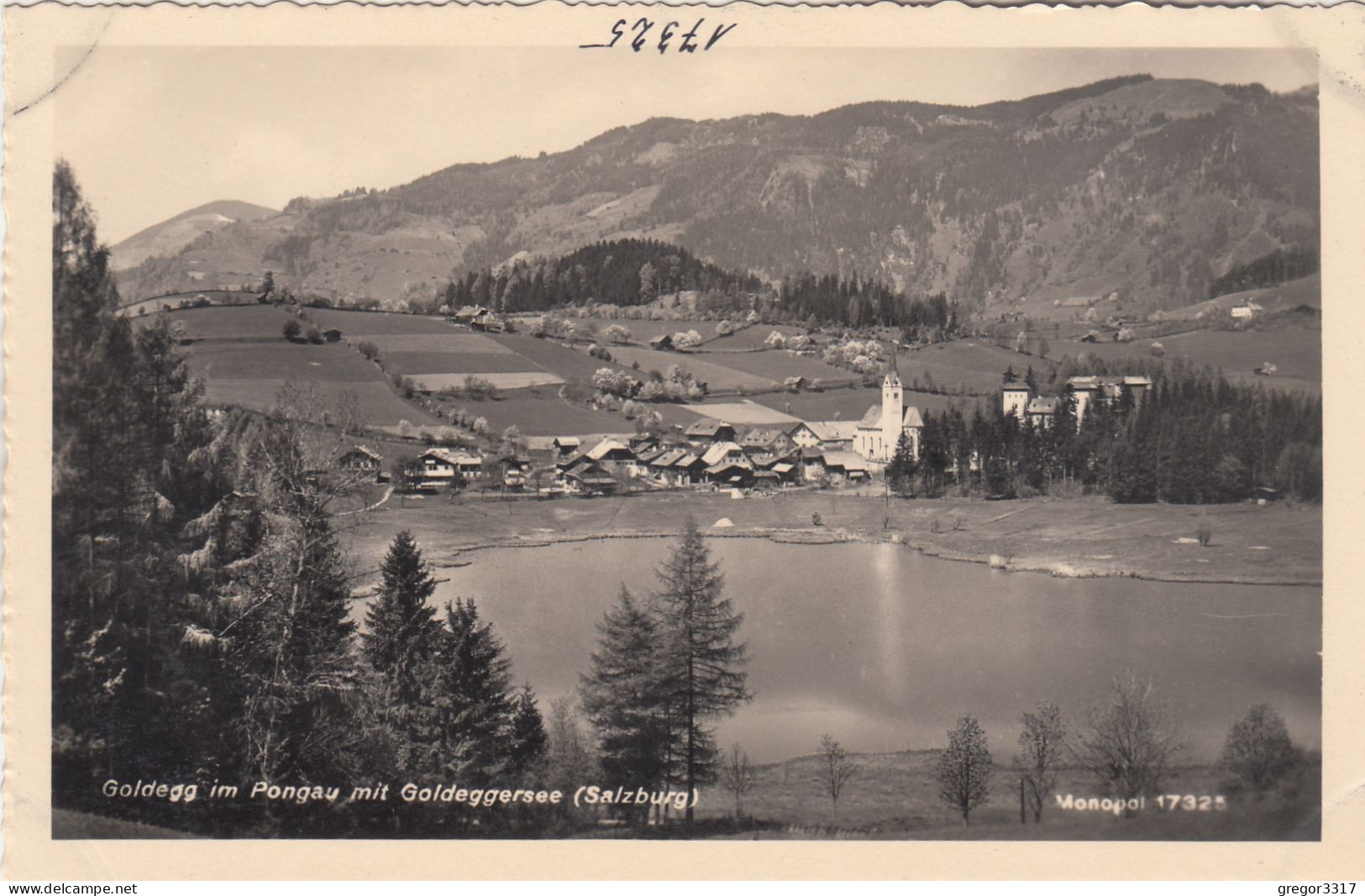 E1791) GOLDEGG Im PONGAU Mit Goldeggersee - Tolle Variante Monopol 17325 - Goldegg