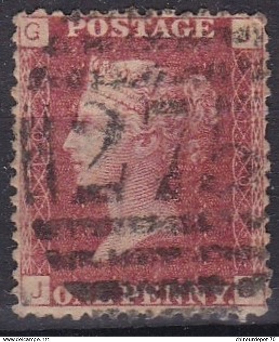 Queen Victoria G J 275 PLANCHE 140 - Usati