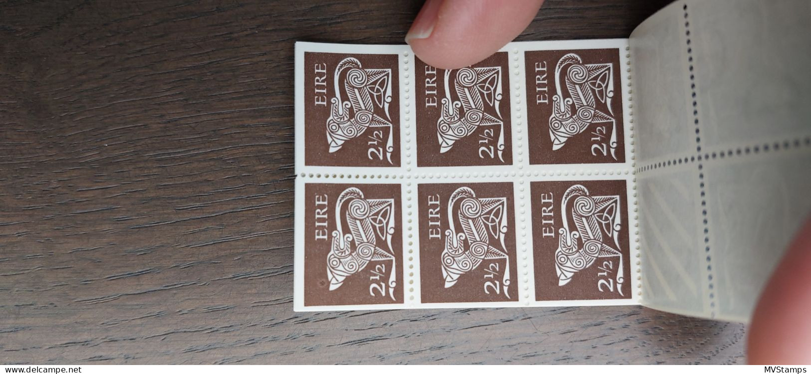 Ireland 1974 Stampbooklet Art Stamps (Michel MH 1) MNH - Carnets