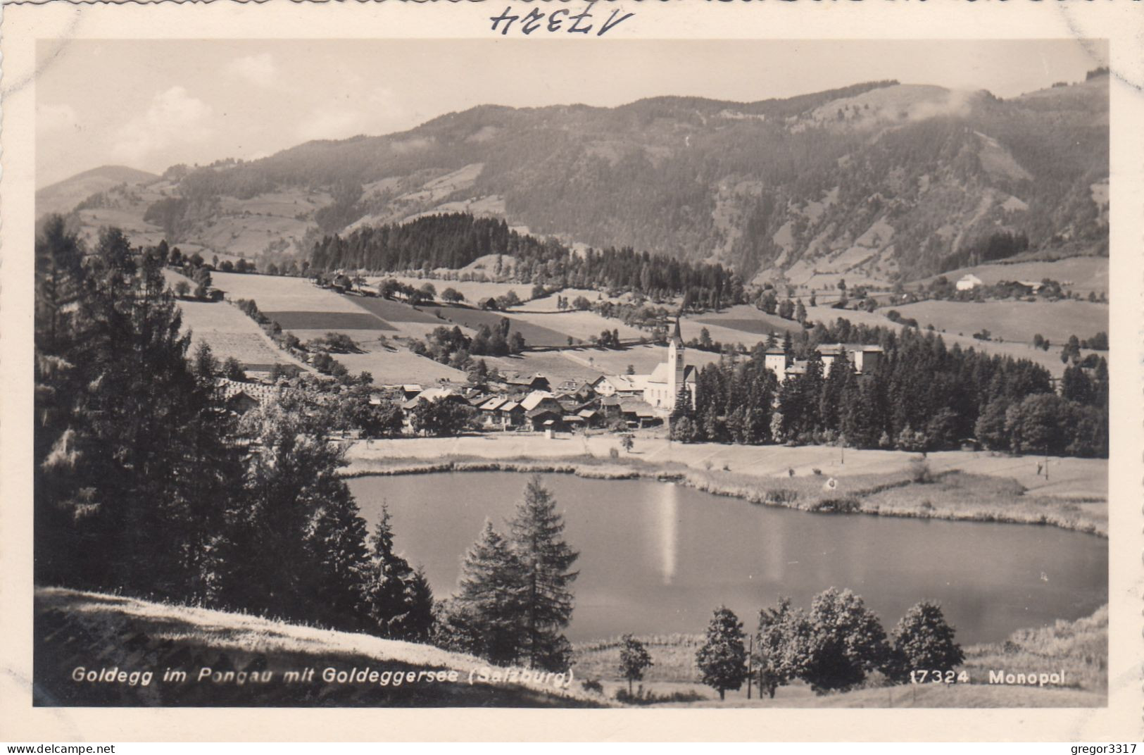 E1800) GOLDEGG Im PONGAU Mit Goldeggersee - Salzburg ALT - Goldegg