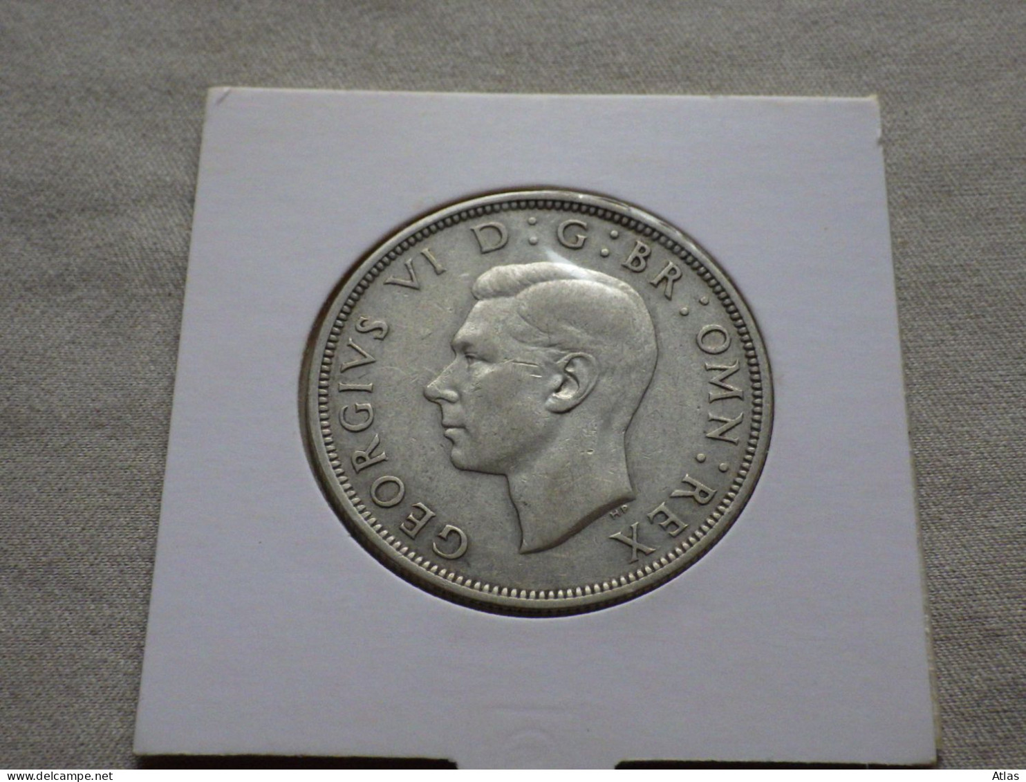 Half Crown 1939 Pièce De Monnaie En Argent - Andere & Zonder Classificatie