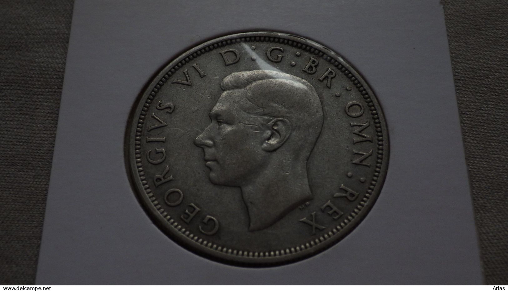 Half Crown 1939 Pièce De Monnaie En Argent - Autres & Non Classés