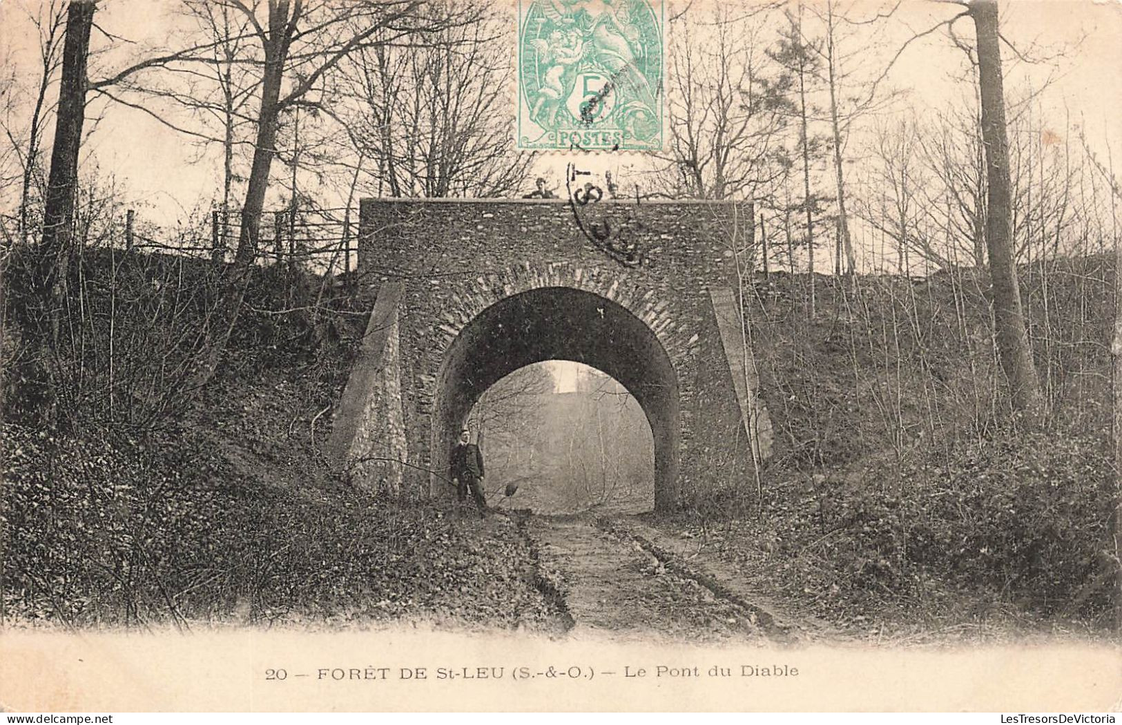 FRANCE - Forêt De Saint Leu - Le Pont Du Diable - Carte Postale Ancienne - Sonstige & Ohne Zuordnung