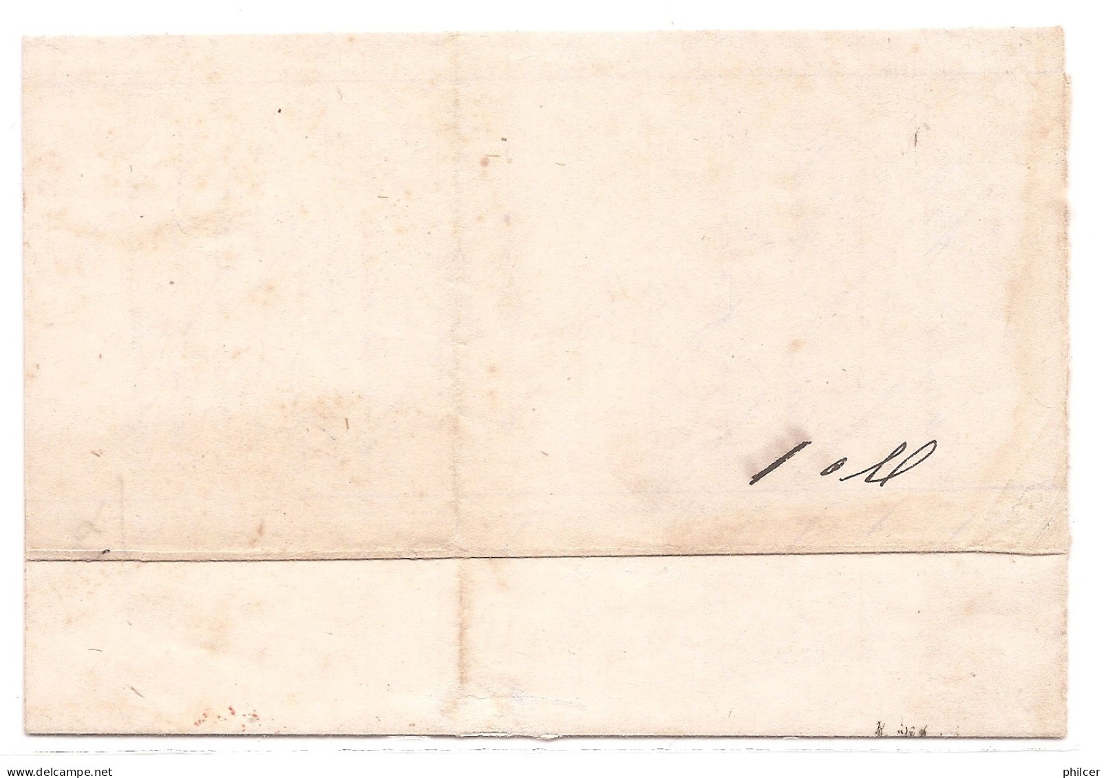 Portugal, 1875, # 39a Dent. 12 3/4, Tipo II, Para Cuba - Lettres & Documents