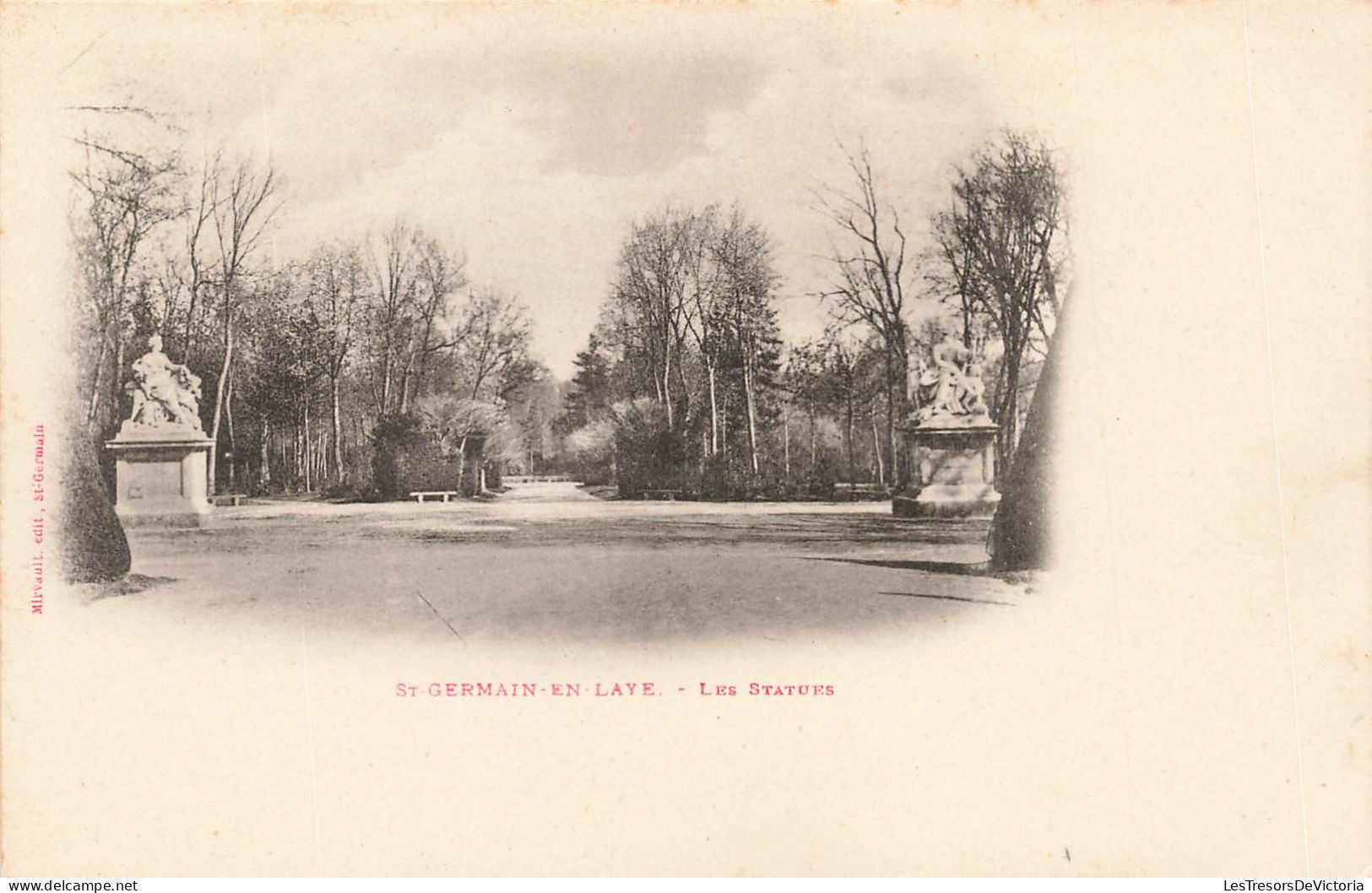 FRANCE - Saint Germain En Laye - Les Statues - Carte Postale Ancienne - St. Germain En Laye