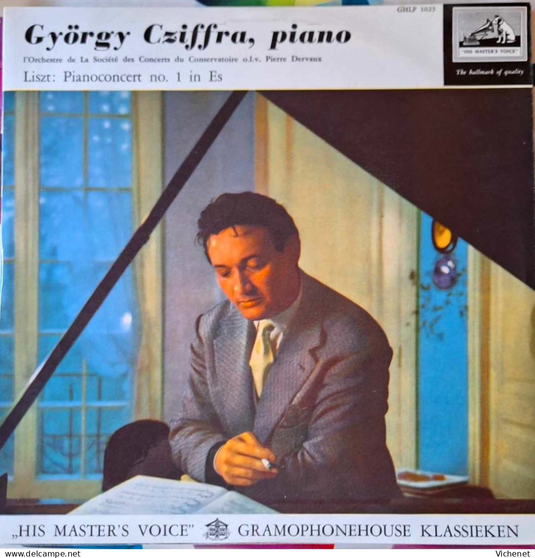 Gyorgy Cziffra - Liszt : Pianoconcert N° 1- 25 Cm - Formats Spéciaux