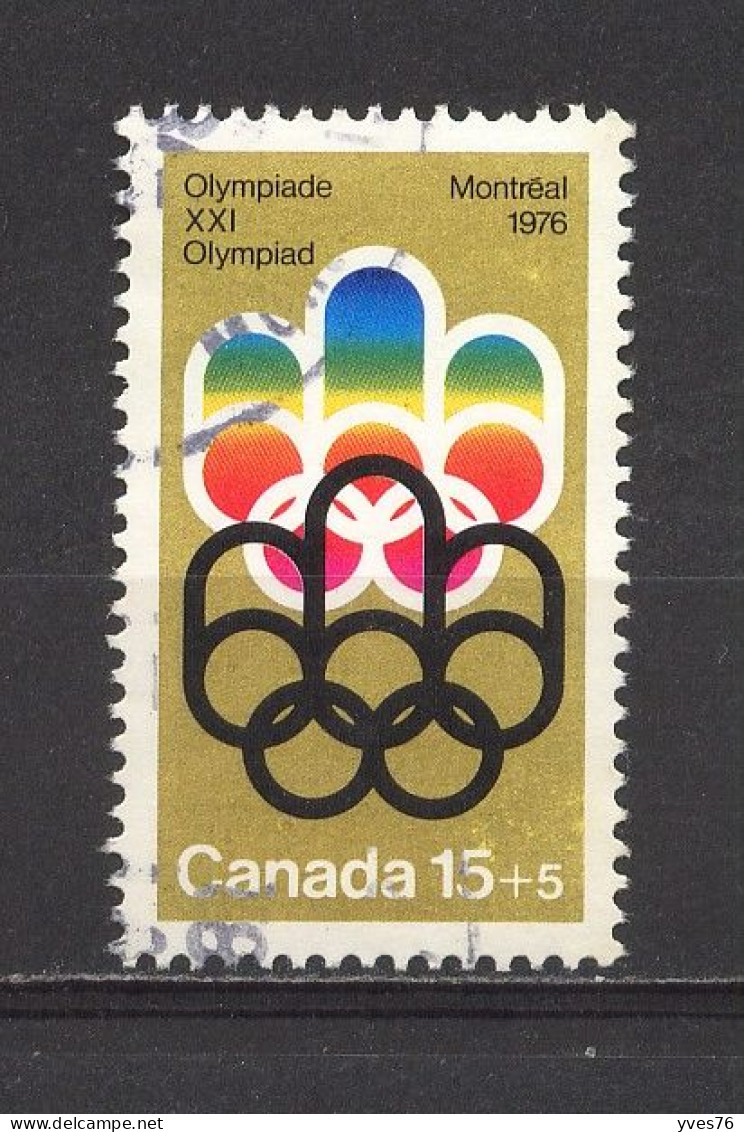 CANADA - Y&T N° 532° - Jeux Olympiques De Montréal - Oblitérés