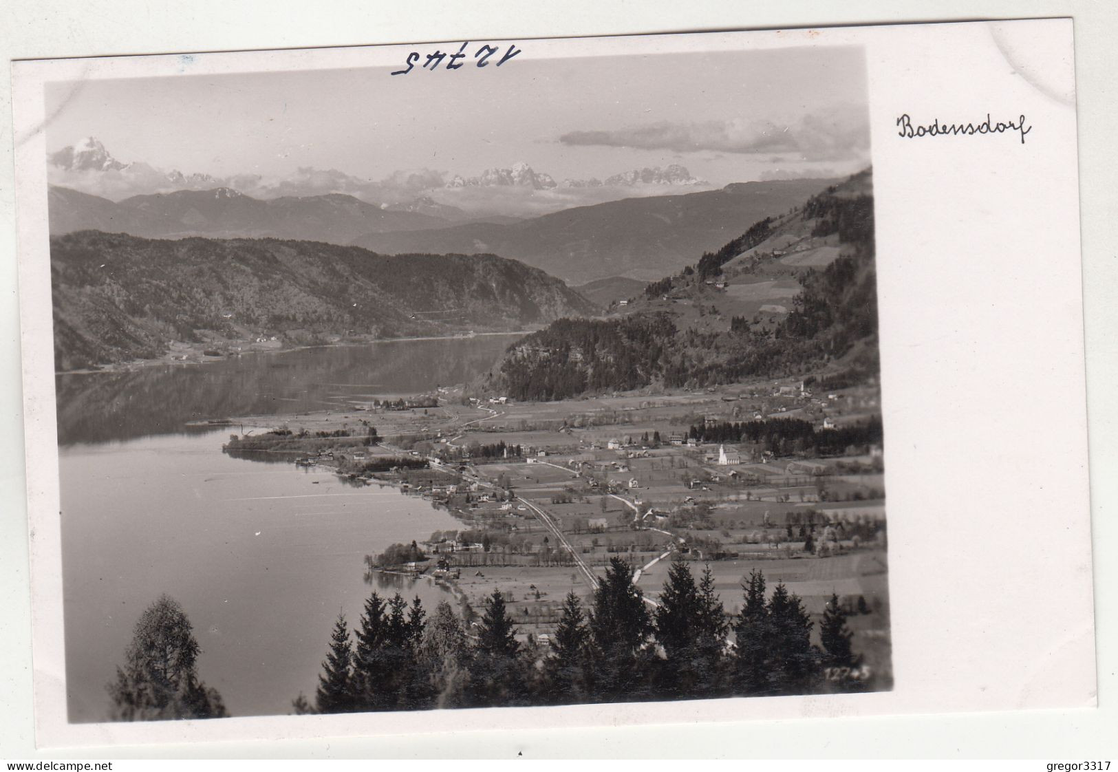 E1815) BODENSDORF - Ossiachersee - Dünn Besiedelt Gegen Berge ALT ! - Ossiachersee-Orte