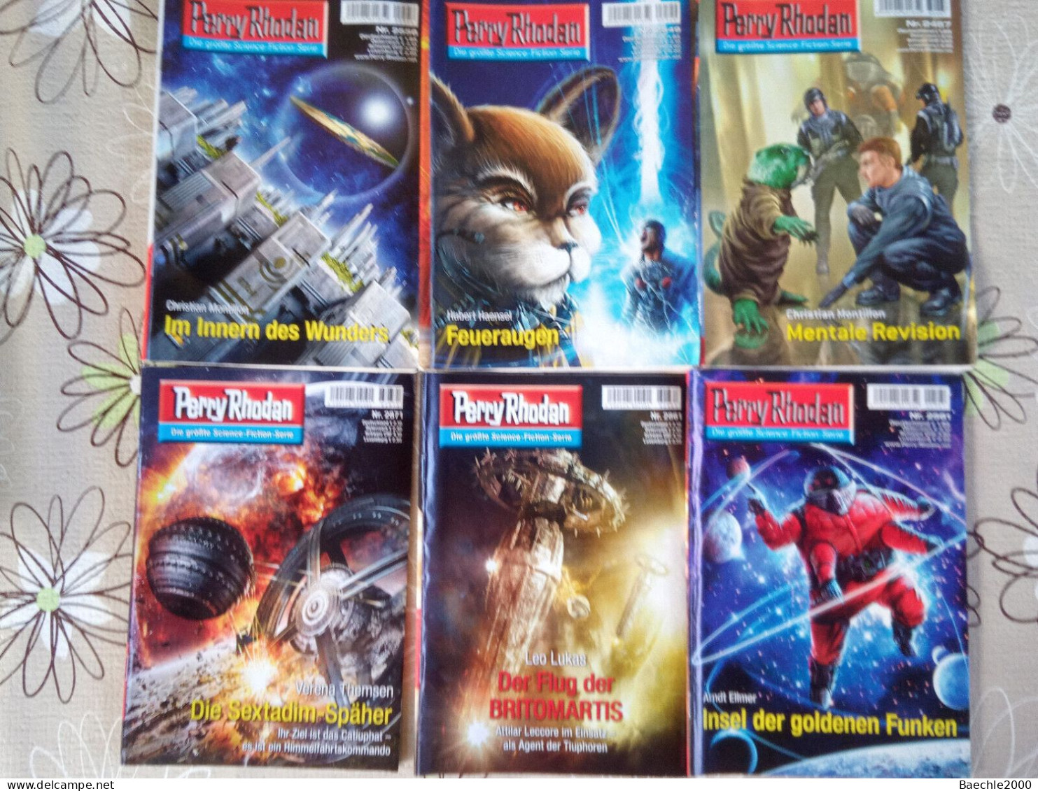 60 Comic-Hefte "Perry Rhodan", alle verschieden, alle im Scan,