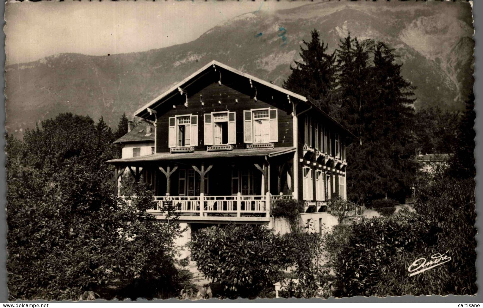 CPSM 9x14 - LA TRONCHE - Chalet Alpin (Ed. D'Art ANDRÉ N° 1115) - La Tronche