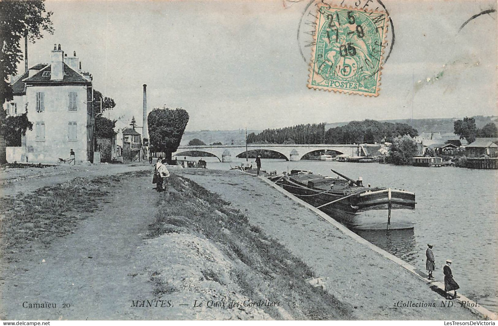 FRANCE - Nantes - Quai Des Cardeliers - Carte Postale Ancienne - Nantes