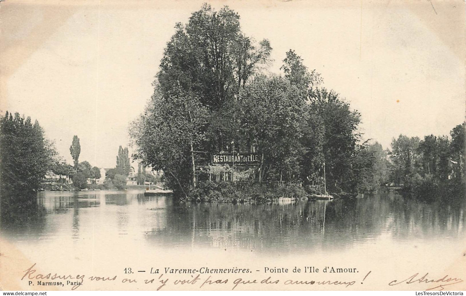 FRANCE - La Varenne Chennevières - Pointe De L'Île D'Amour - Carte Postale Ancienne - Sonstige & Ohne Zuordnung