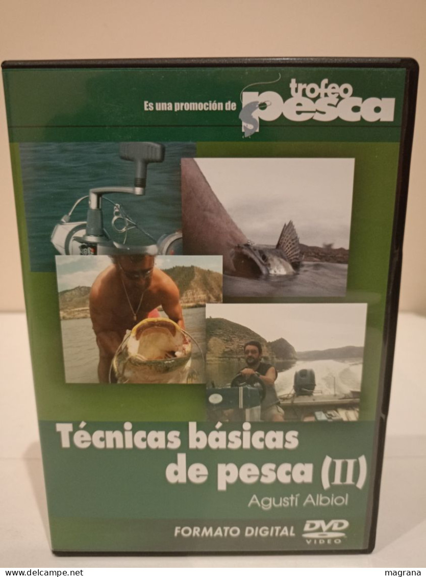 Película Dvd. Técnicas Básicas De Pesca (II). Agustí Albiol. Es Una Promoción De Trofeo Pesca. - Documentaire