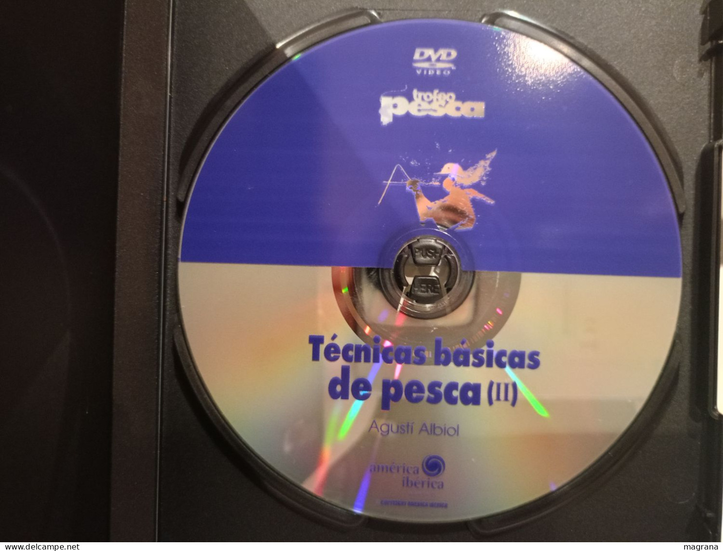 Película Dvd. Técnicas Básicas De Pesca (II). Agustí Albiol. Es Una Promoción De Trofeo Pesca. - Documentari