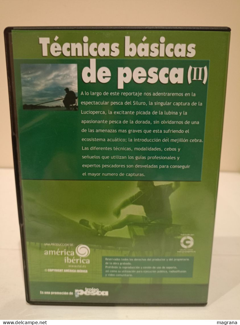 Película Dvd. Técnicas Básicas De Pesca (II). Agustí Albiol. Es Una Promoción De Trofeo Pesca. - Documentaires