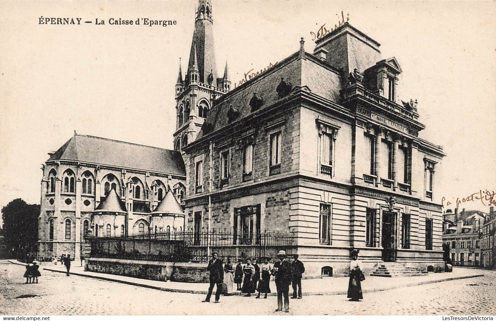 FRANCE - Epernay - La Caisse D'Epargne - Carte Postale Ancienne - Epernay