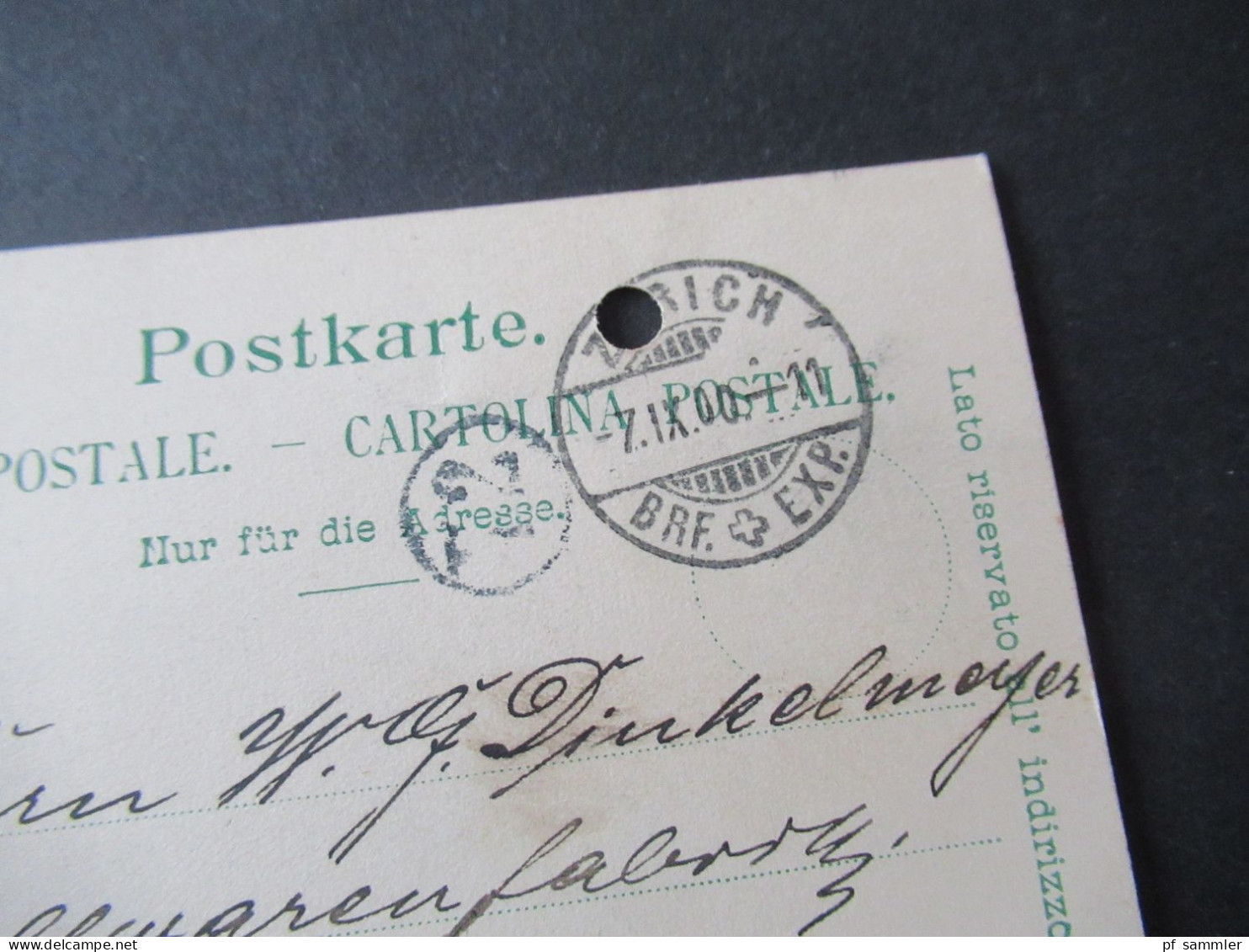 Schweiz 1900 Ganzsachen Jubilé De Union Universelle Teils Mit Zusatzfrankaturen Nach Nürnberg Gesendet Bahnpost Ambulant - Enteros Postales