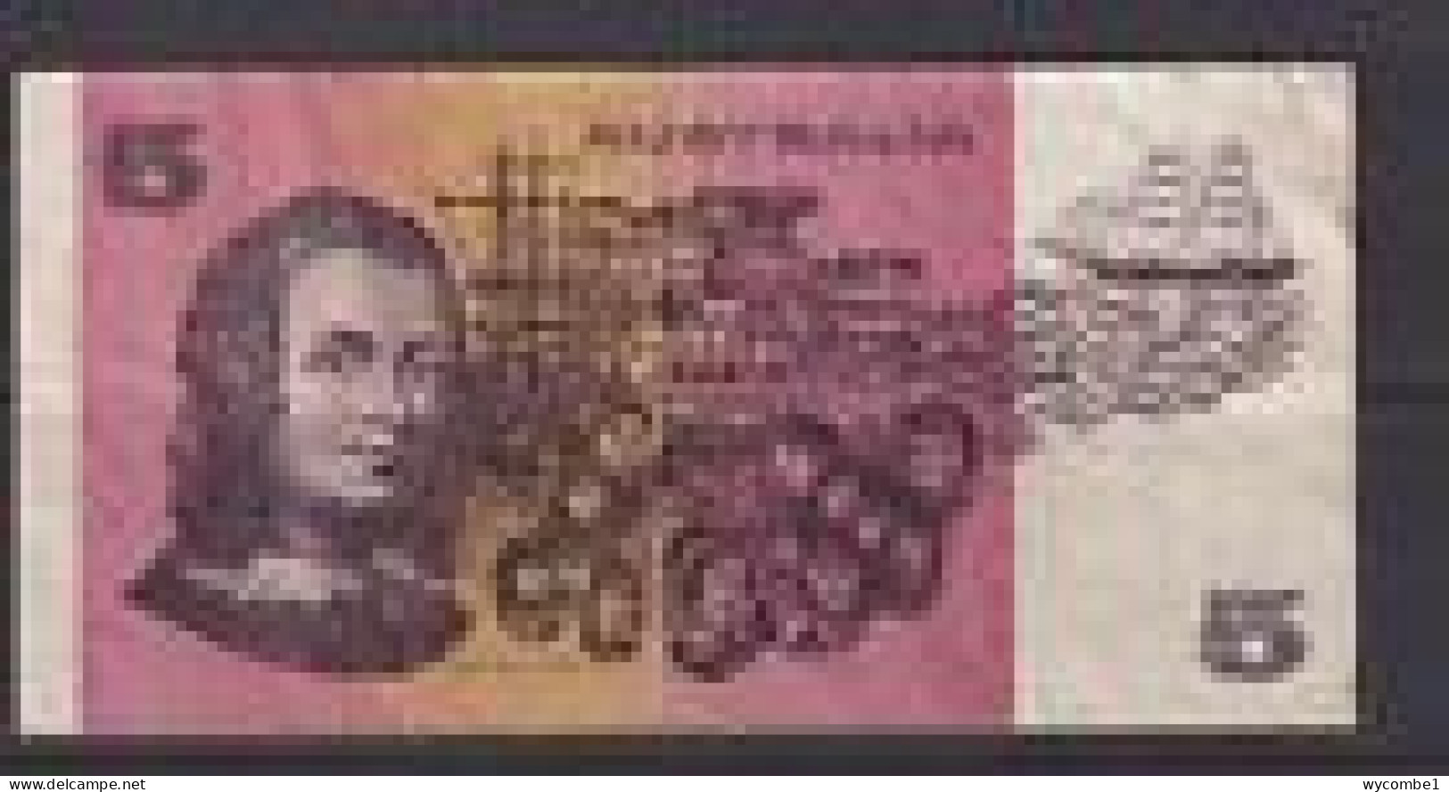 AUSTRALIA - 1974-91 5 Dollars Circulated Banknote - 1974-94 Australia Reserve Bank (paper Notes)