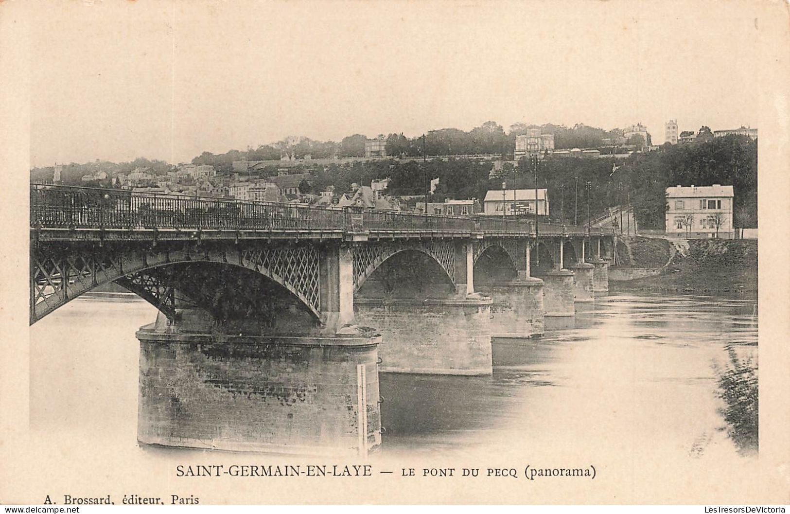 FRANCE - Saint Germain En Laye - Quai De La Varenne - Carte Postale Ancienne - St. Germain En Laye